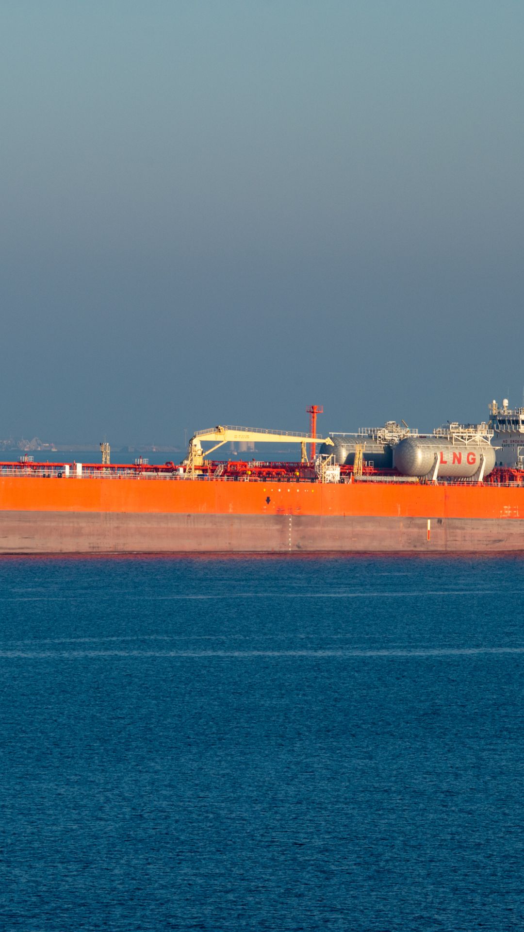 A carrier transporting liquefied natural gas (LNG). Qatar's halted LNG exports amid the Strait of Hormuz tensions pushed Asian gas prices higher on 16 July 2026.