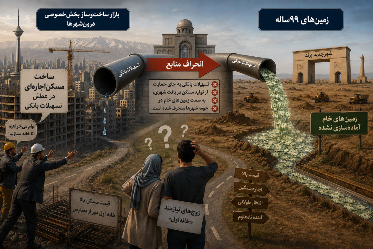 Residential construction in Iran, August 2026