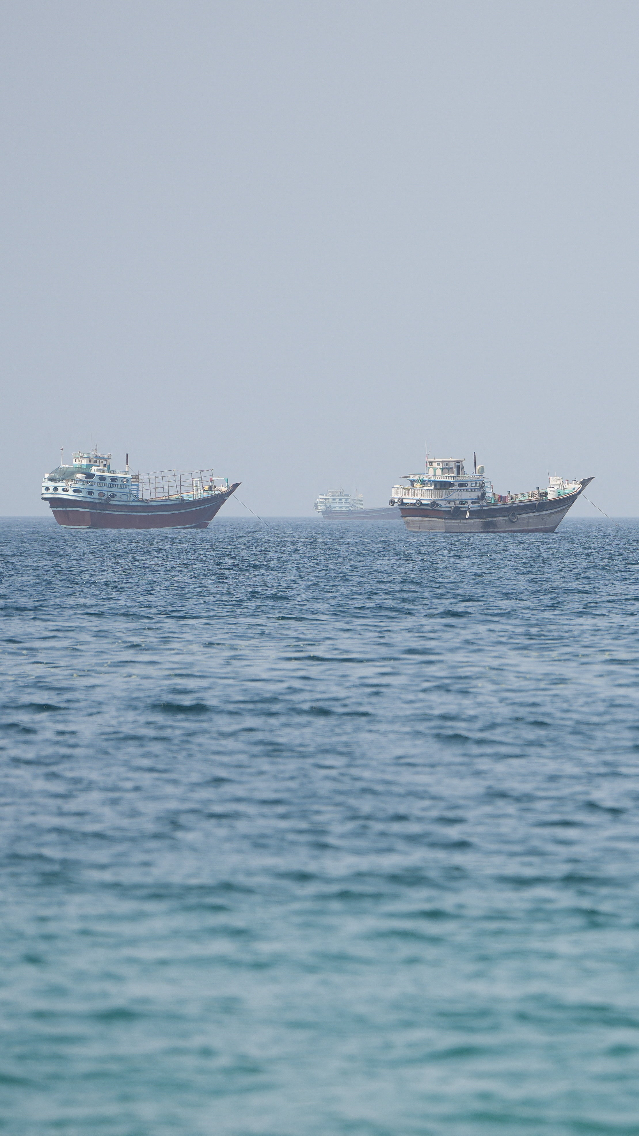 A tanker in the Strait of Hormuz, where Reuters reported rising tensions today.