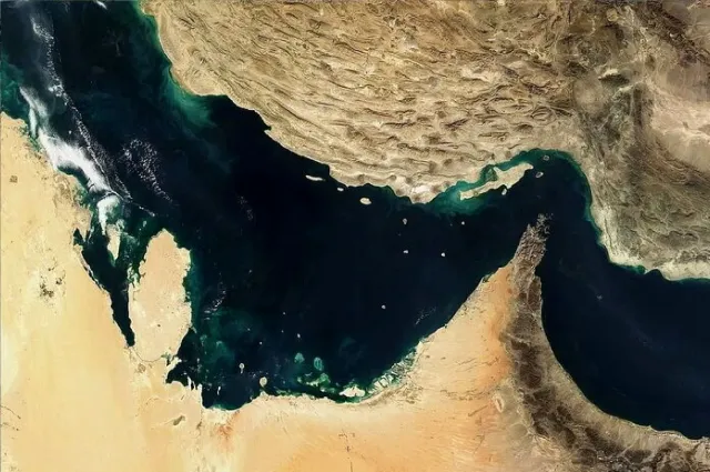 The Strait of Hormuz (archival photo)