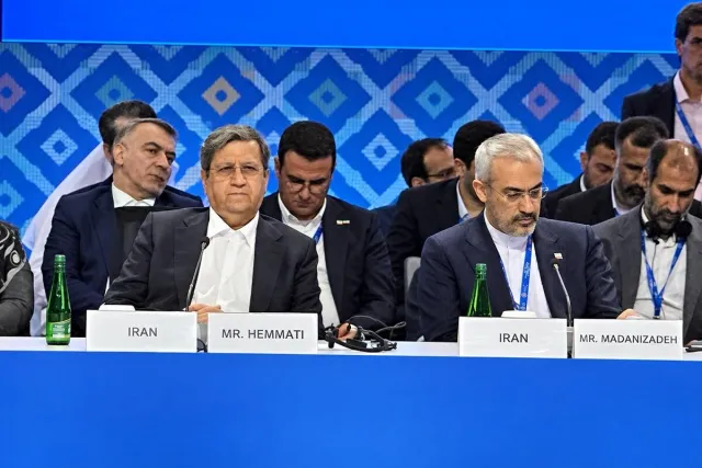 Image accompanying Mehr's report on Hemmati's meeting with an IMF official.
