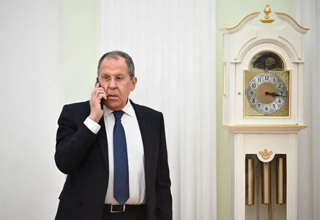 Sergei Lavrov, Russia's foreign minister