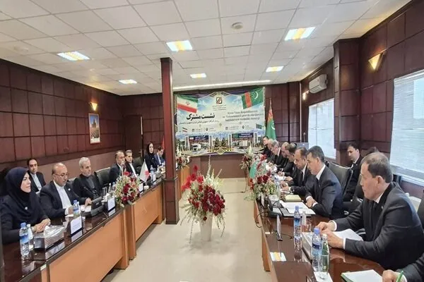 Image published alongside Mehr's report on customs talks at Sarakhs