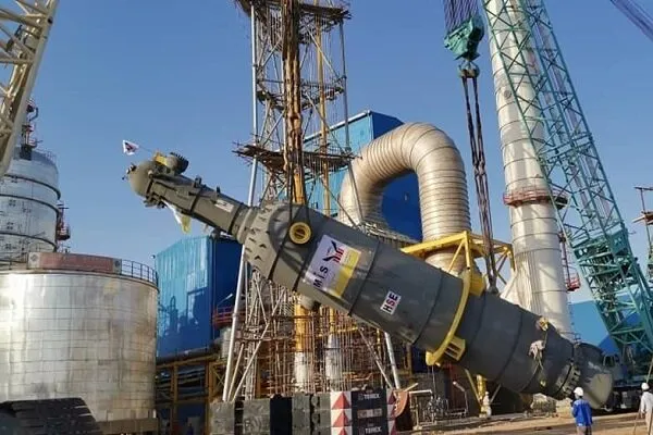 تصویر آرشیوی مرتبط با تأسیسات نفت و گاز مسجدسلیمان